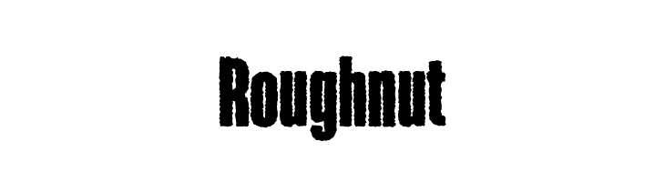 Roughnut  フリーフォントのダウンロード
