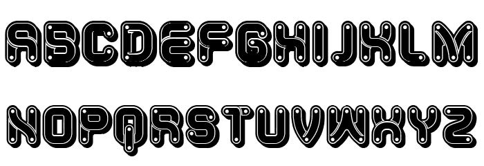 Rouleaux Filled Light Regular Font OTHER CHARS