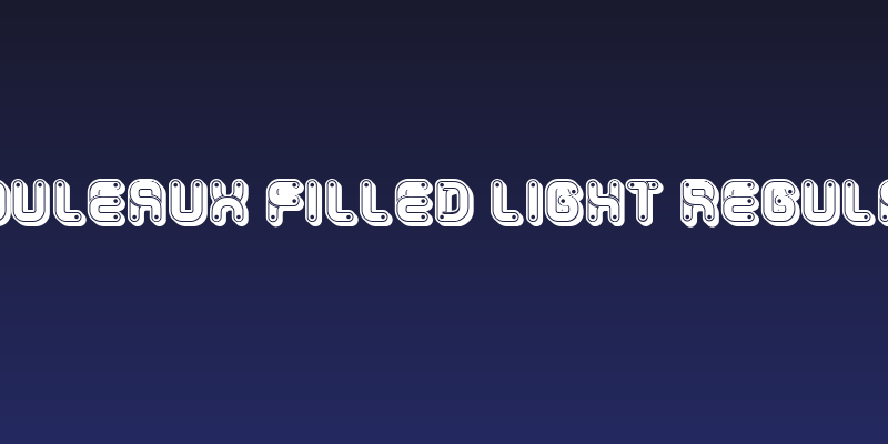 Rouleaux Filled Light Regular Social Header