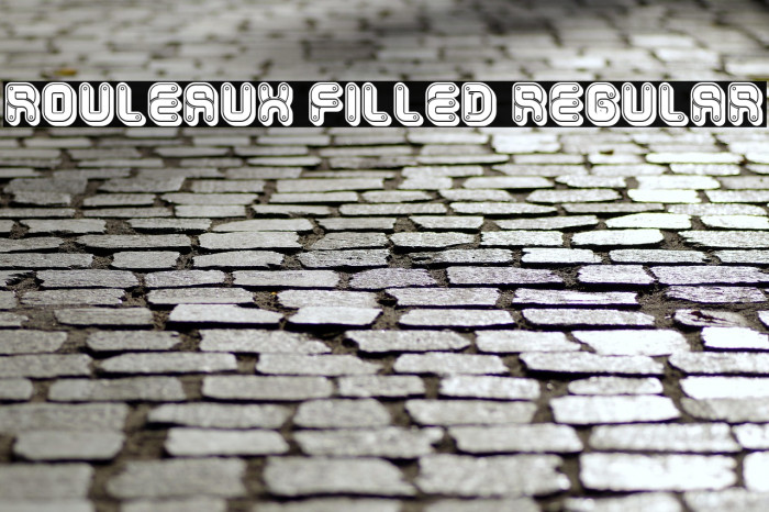 Rouleaux Filled Regular Example 2