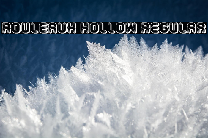 Rouleaux Hollow Regular Example 1