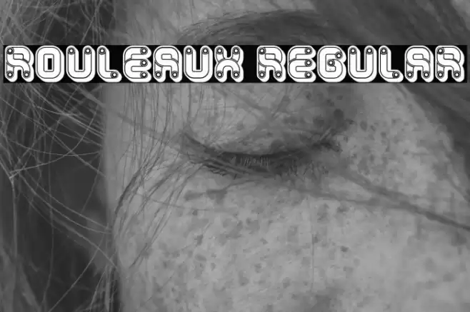 Rouleaux Regular Font examples