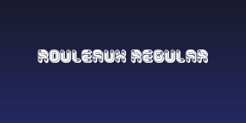 Rouleaux Regular Social Header