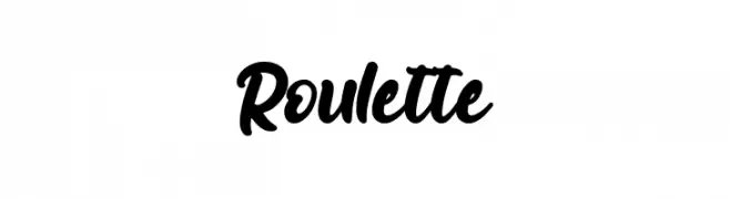 Roulette  Frei Schriftart Herunterladen