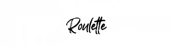 Roulette  नि: शुल्क फ़ॉन्ट्स डाउनलोड