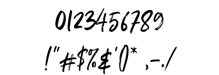 Roulette Font OTHER CHARS