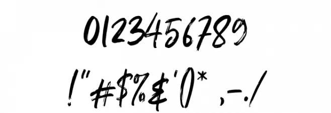 Roulette Font OTHER CHARS