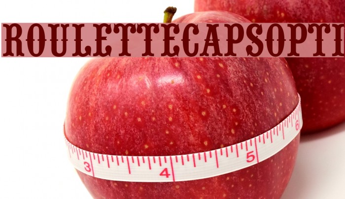 RouletteCapsOpti Font examples