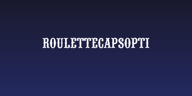 RouletteCapsOpti Social Header