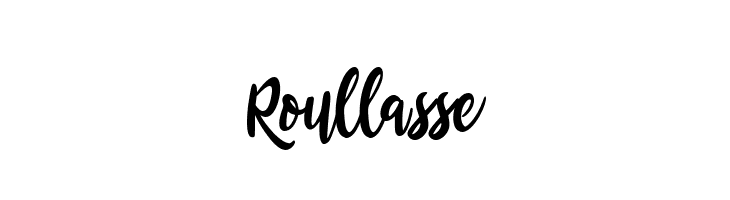 Roullasse  Descarca Fonturi Gratis