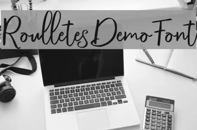 RoulletesDemoFont Font examples