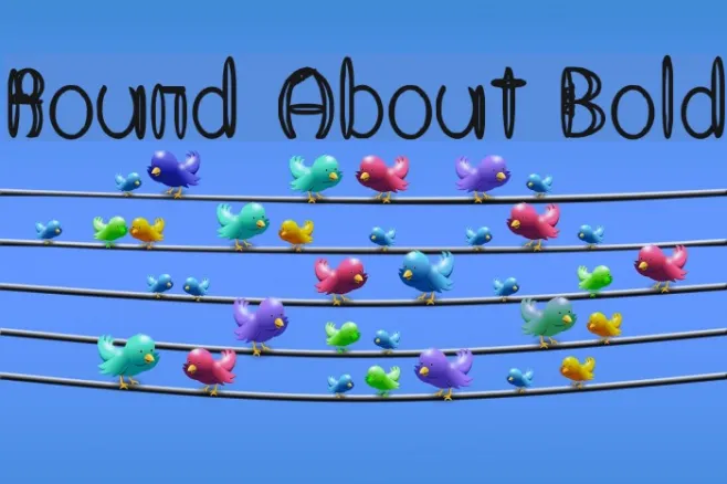 Round About Bold Example 2