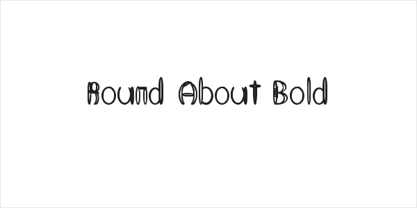 Round About Bold Logo