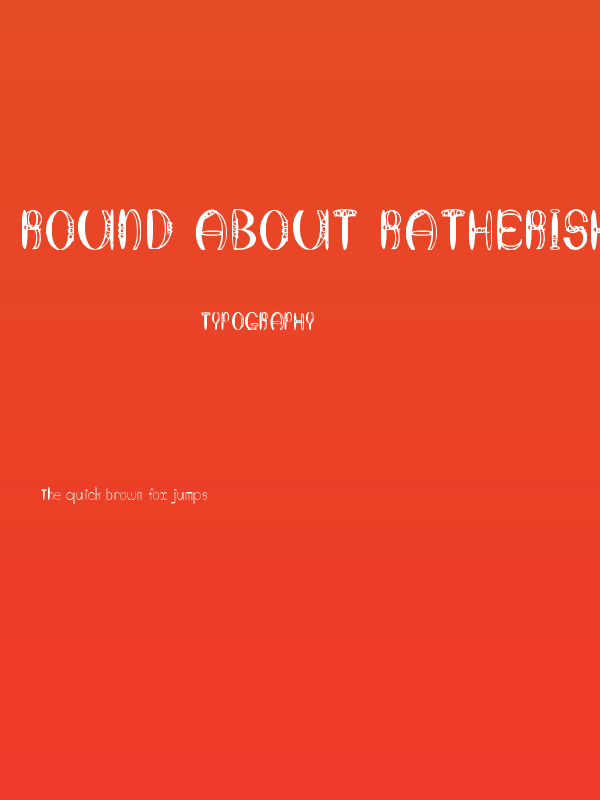 Round About Ratherish Poster