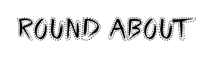Round About  フリーフォントのダウンロード