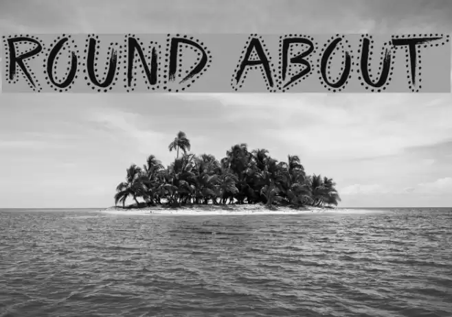 Round About Font examples