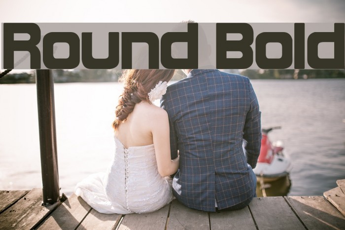 Round Bold Font examples