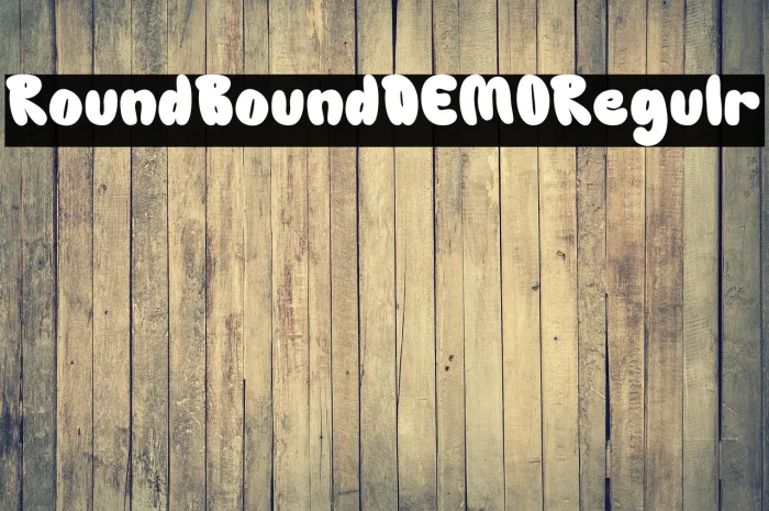 Round Bound DEMO Regular Example 1