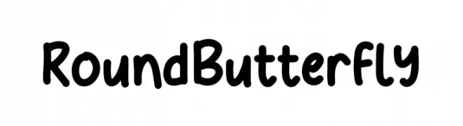 Round Butterfly  Descarca Fonturi Gratis