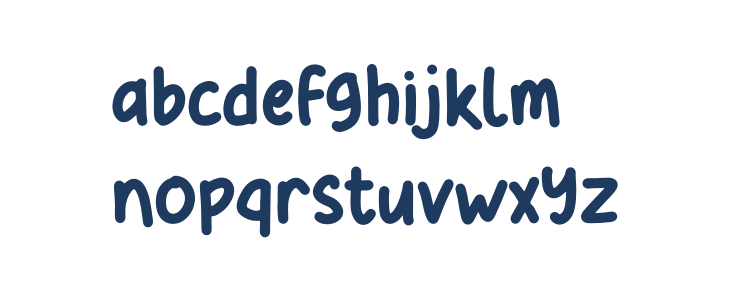 Round Butterfly Lowercase