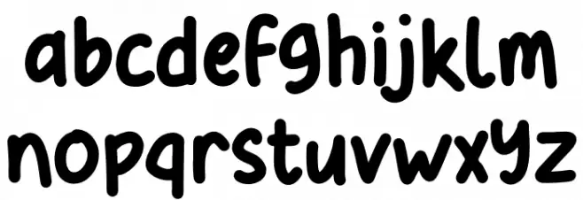 Round Butterfly Fuentes MINÚSCULAS