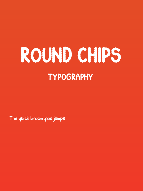 Round Chips Poster