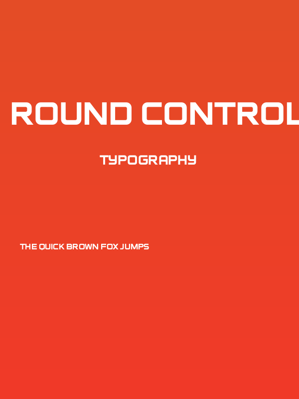 Round Control Poster