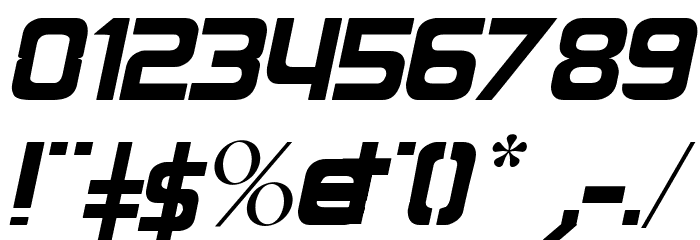 Round Italic Fonte OUTROS PERSONAGENS