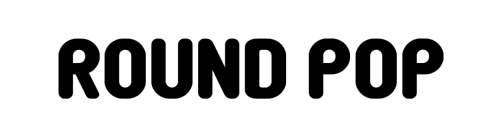 Round Pop  フリーフォントのダウンロード