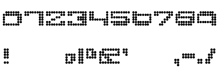Round Regular Font OTHER CHARS