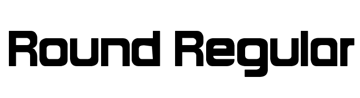 Download Round Bold Font Download For Free Ffonts Net SVG Cut Files