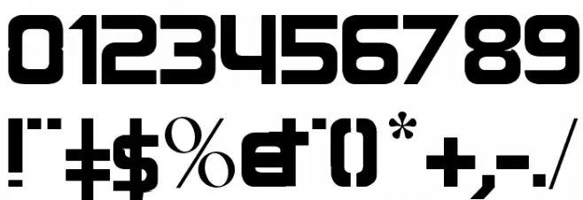 Round Regular Font OTHER CHARS