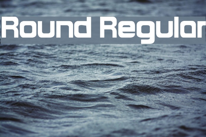 Round Regular Example 3