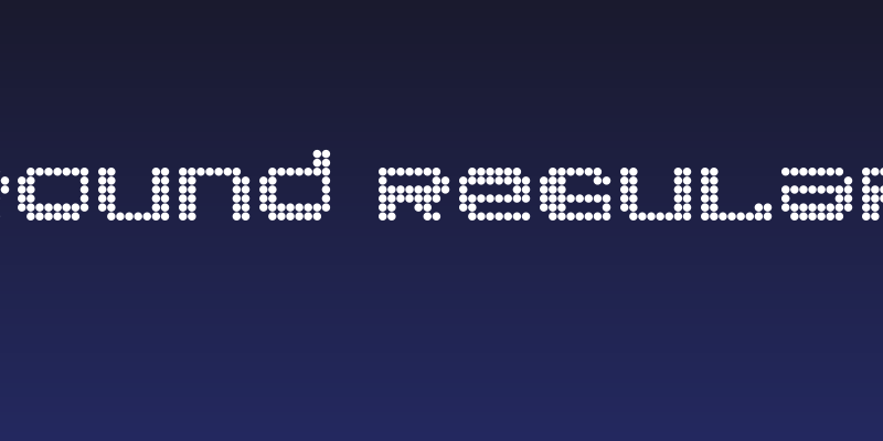 Round Regular Social Header