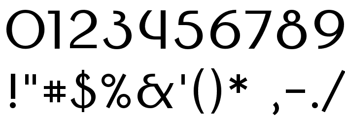 Round Style Basic Font OTHER CHARS