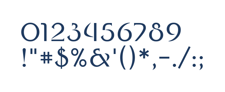 Round Style Deco Other Characters