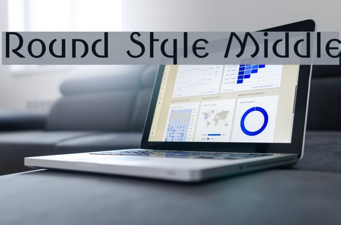 Round Style Middle Font examples