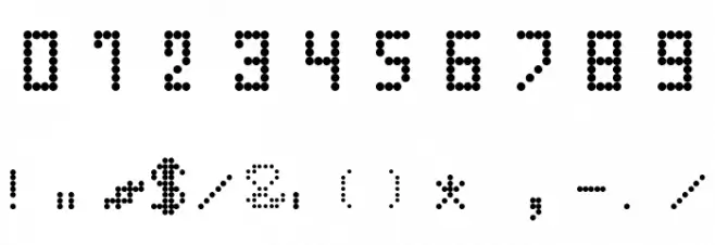 Round Tech Regular Font OTHER CHARS
