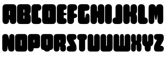 Round Technocrat PERSONAL Bold Fuentes MAYÚSCULAS