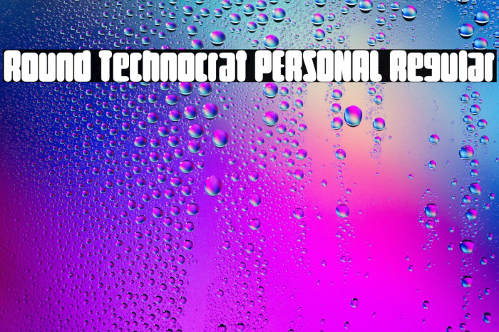 Round Technocrat PERSONAL Regular Example 1