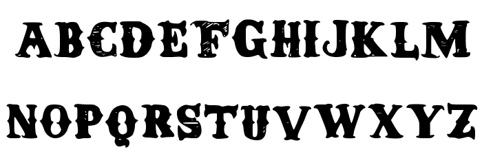 Round Up Font LOWERCASE