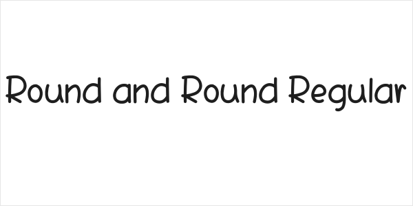 Round and Round Regular Logo