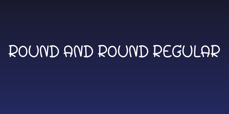 Round and Round Regular Social Header