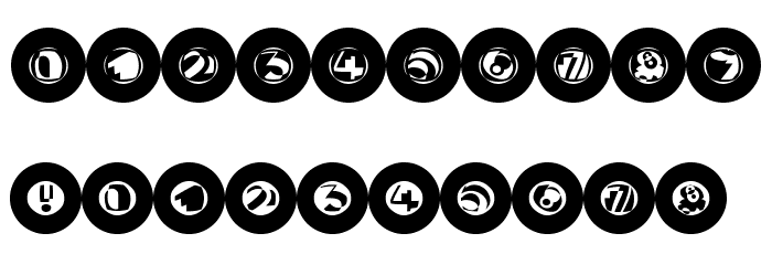 RoundAbout Font OTHER CHARS