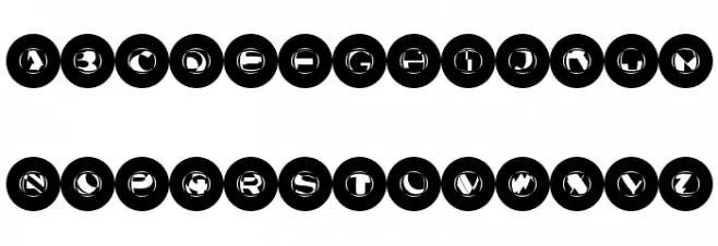 RoundAbout Font LOWERCASE