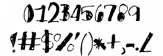 RoundBound Font OTHER CHARS