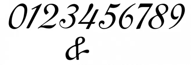 RoundHand Free Font OTHER CHARS