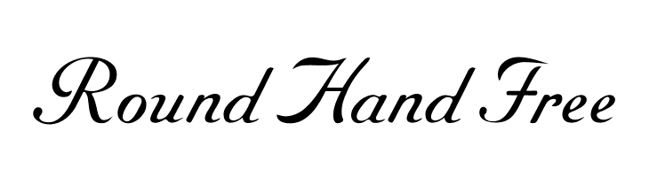 RoundHandFree  नि: शुल्क फ़ॉन्ट्स डाउनलोड