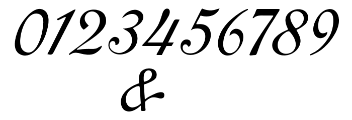 RoundHandFree Font OTHER CHARS