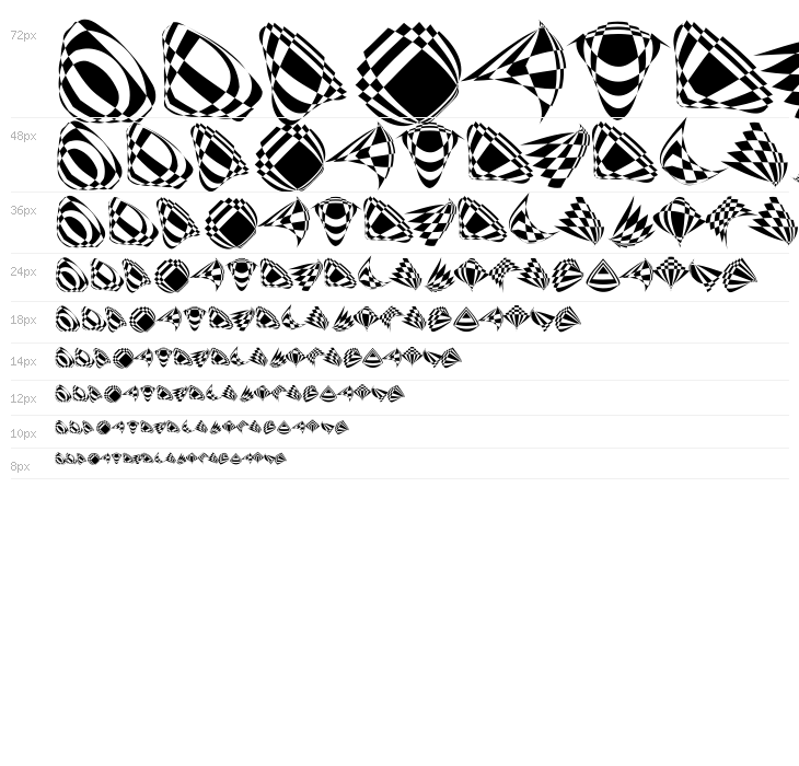 RoundOpArt Waterfall